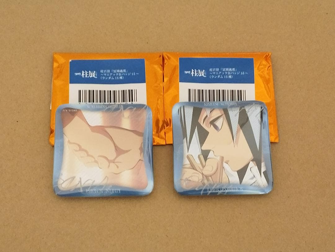 鬼滅の刃 柱展 マニアック缶バッジ 冨岡義勇