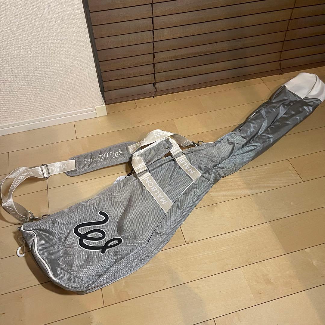 malbon マルポンゴルフ ゴルフバッグ ハーフキャディバッグ クラブケース灰