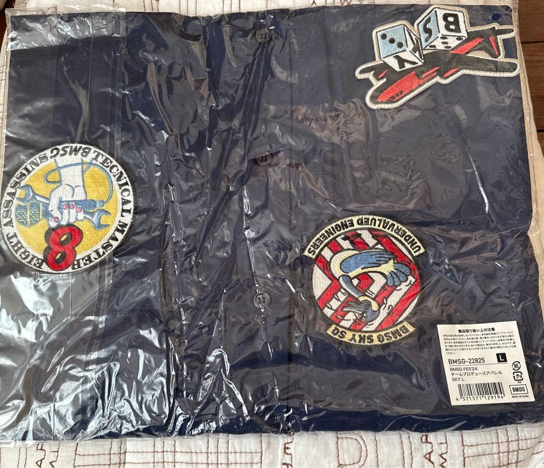 BMSGフェス24 チームプロデュースアパレルSKY Lサイズ！