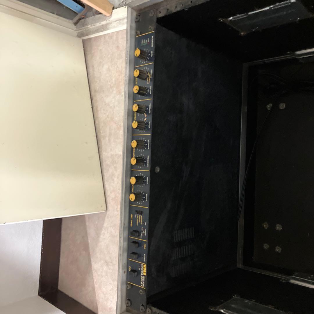 エフェクターラック　ツアーケース　デジタルディレー付き　引取りオンリー