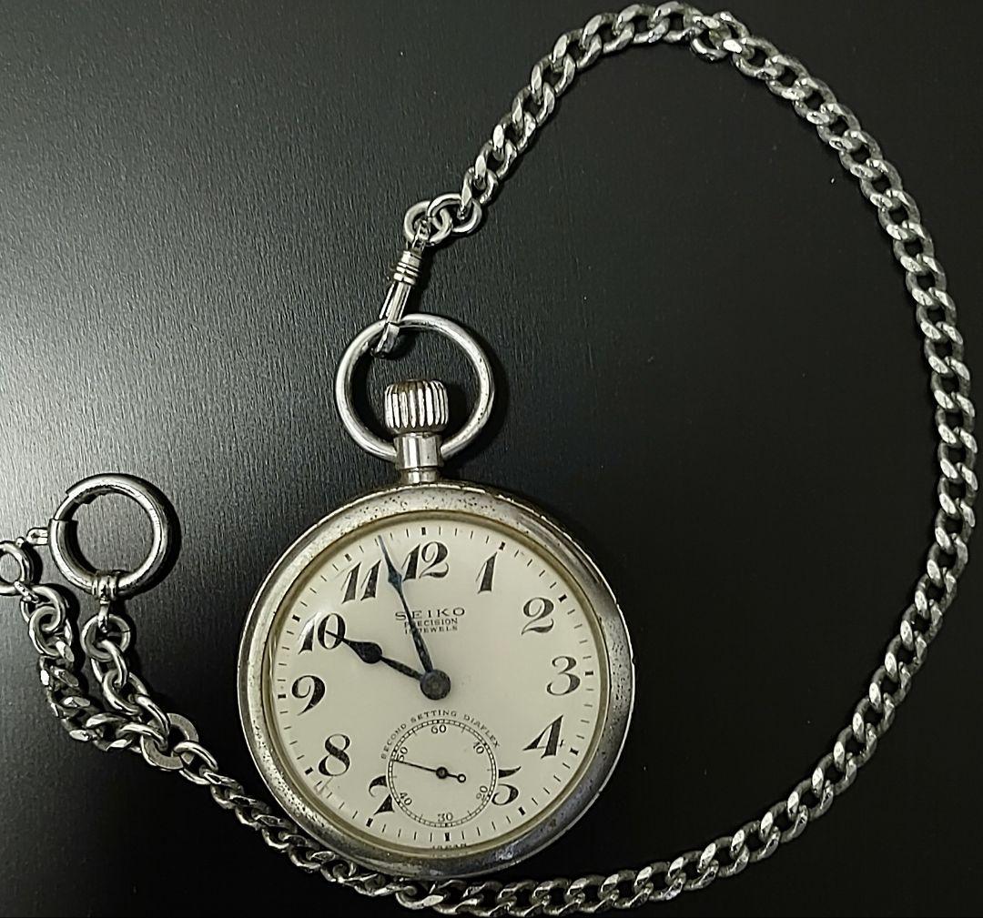 鉄道懐中時計ネジ巻き式