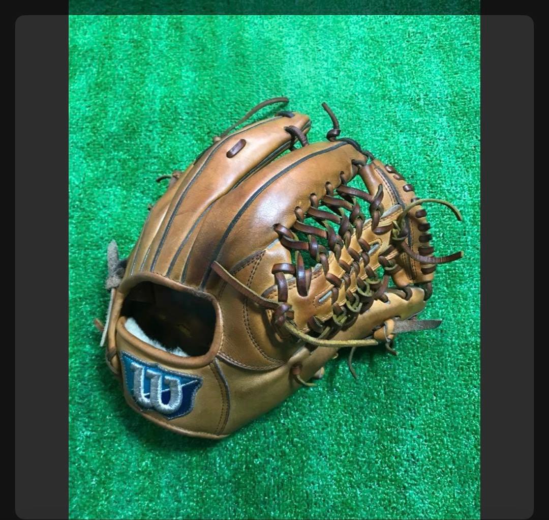 ウイルソン　硬式用　型抜群！　軟式可