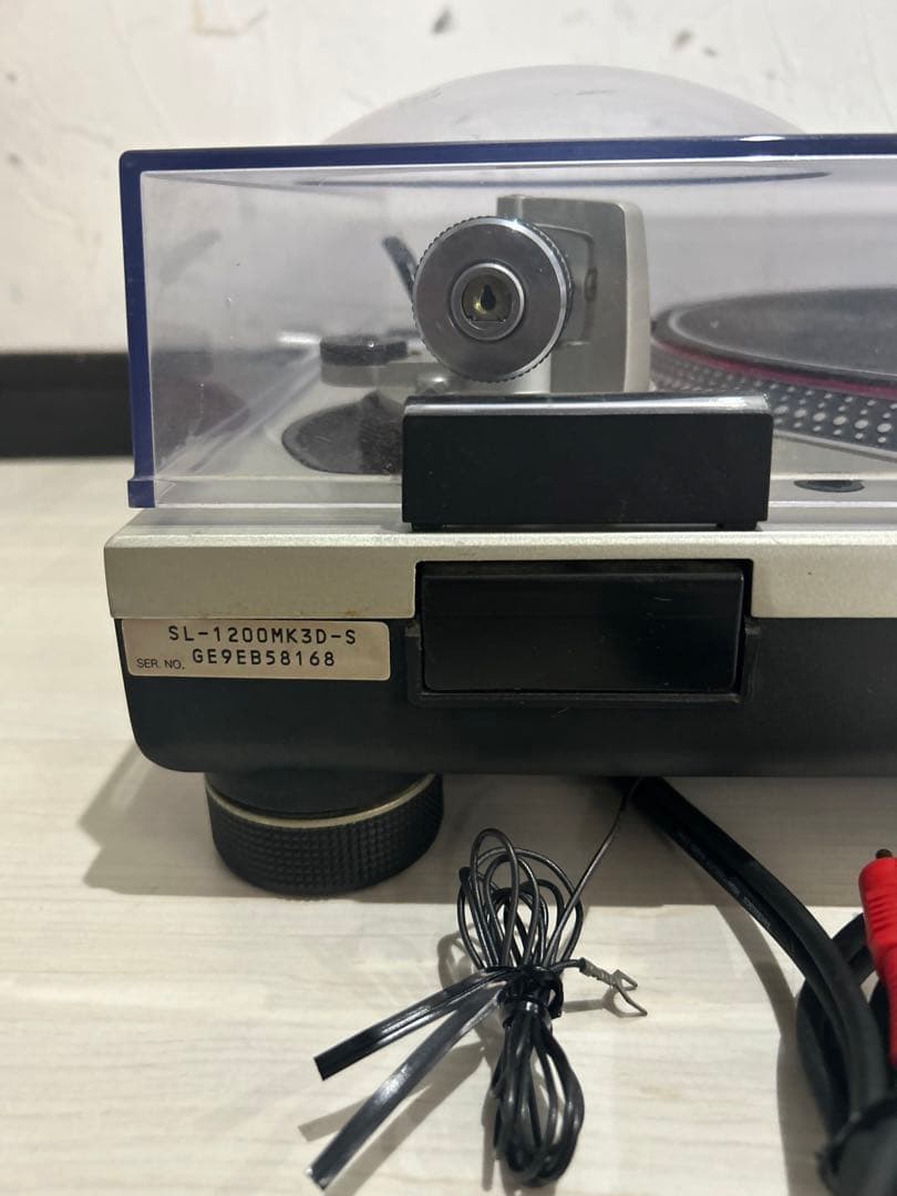 テクニクス ターンテーブル SL-1200MK3D シルバー