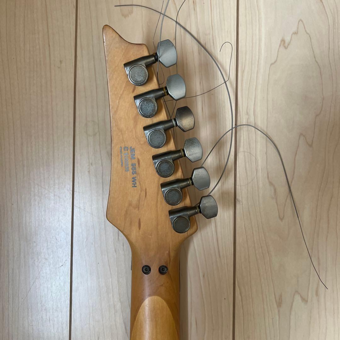 希少 Ibaniz JEM555WHスティーブヴァイ モデル　ギターケース付