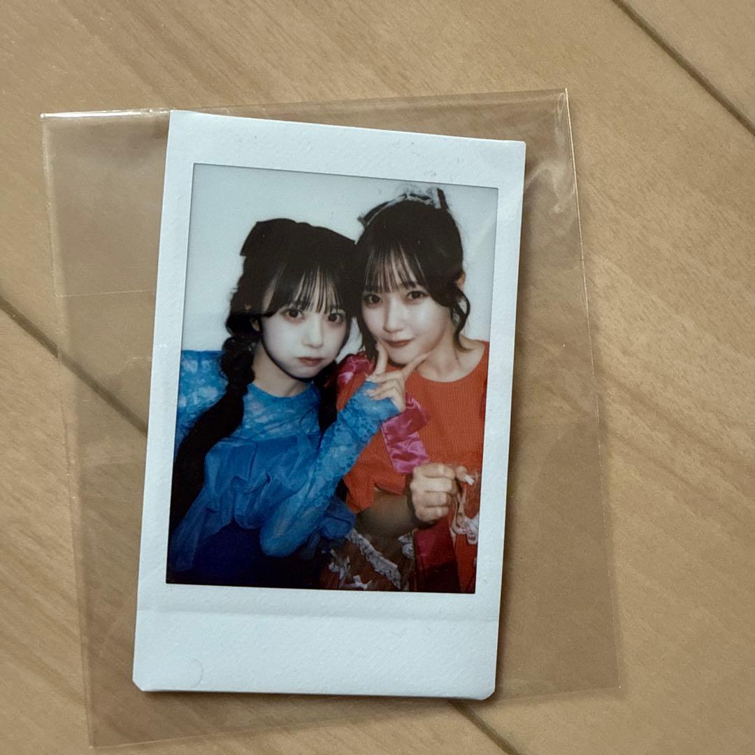 川本笑瑠＆増田彩乃ペアチェキ