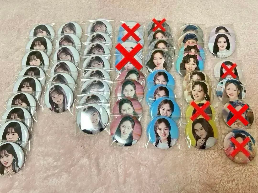 NiziU リオ 缶バッチ 【バラ売り】