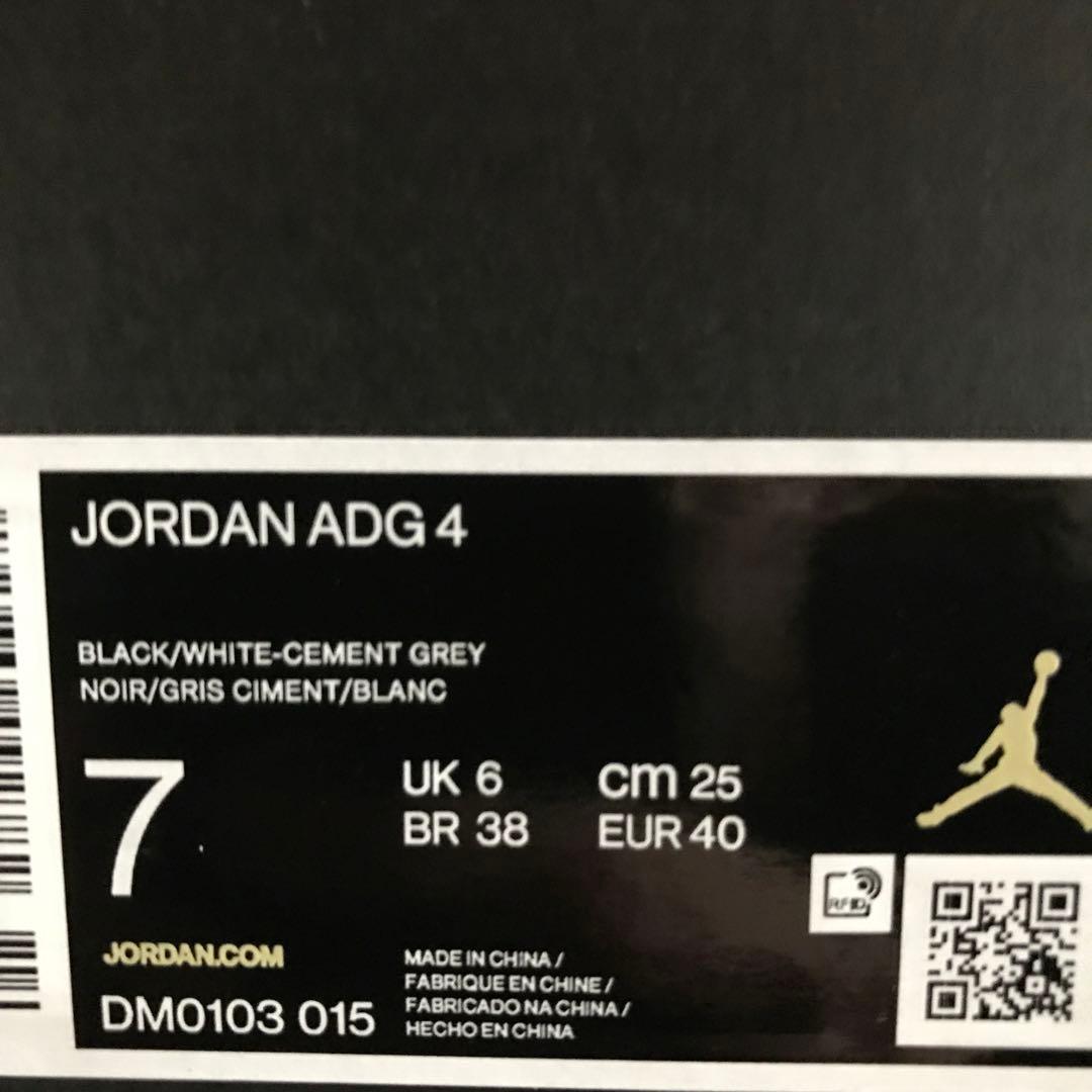 NIKE✨JORDAN✨ゴルフシューズ✨BLACK CEMENT✨25cm