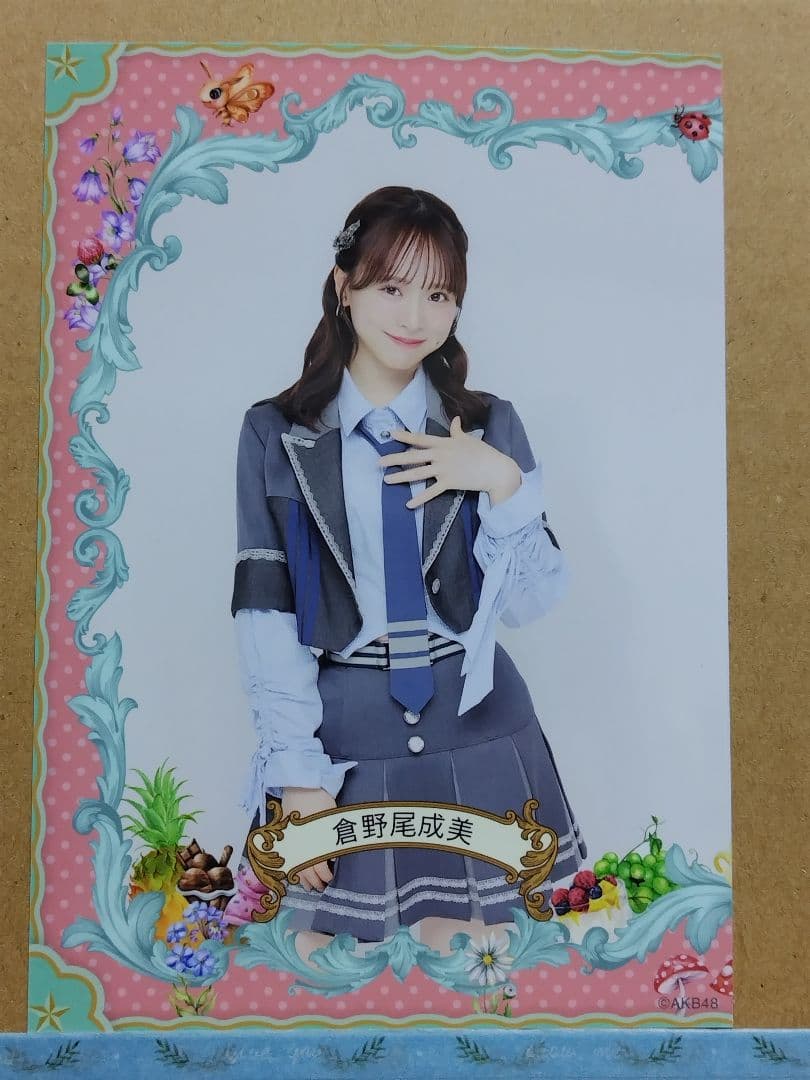 AKB48 倉野尾成美「名残り桜」個別握手会有明GYM-EX生写真コンプ＋２