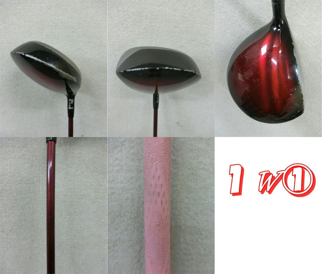 b693 初心者歓迎カーラレディース 等レディースゴルフ８本セット※Ｄｒ２本入り