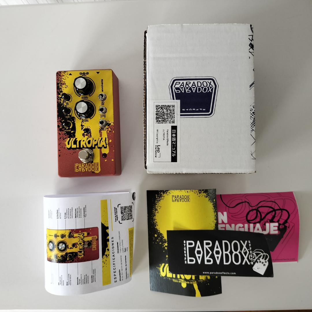 新品：Paradox Effects ULTROPIA　シンセ系フィルターペダル