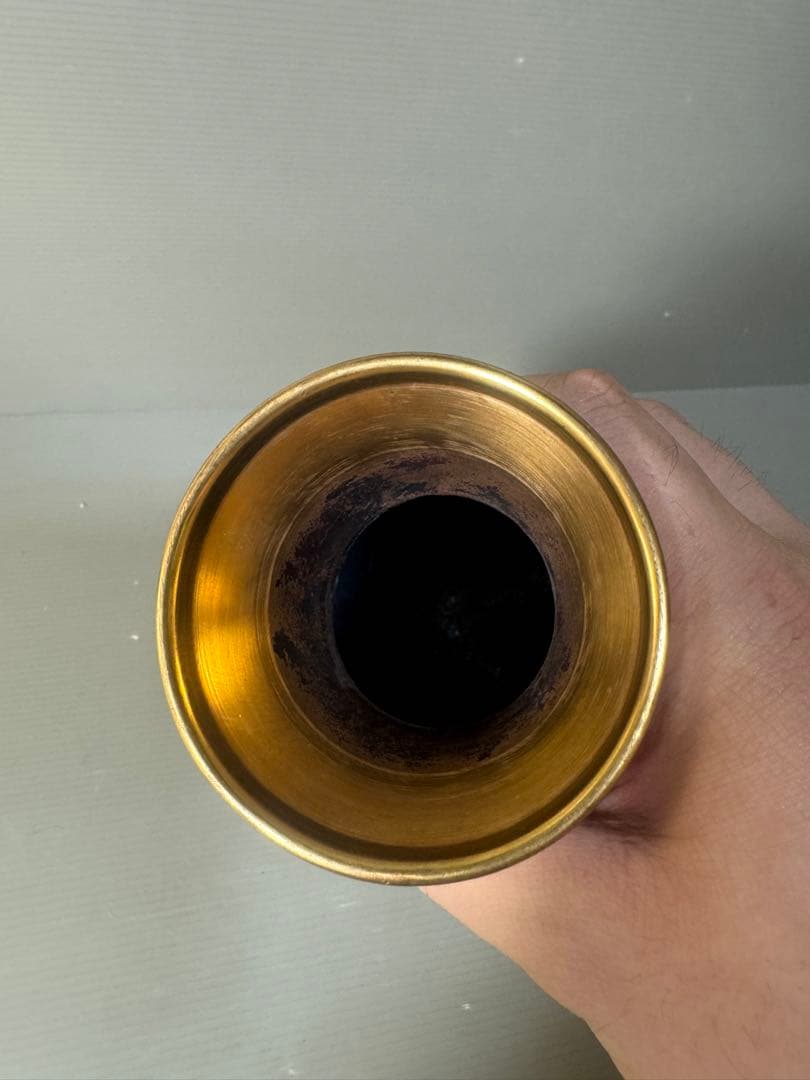 2491 七宝焼　景泰藍　琺瑯　花瓶