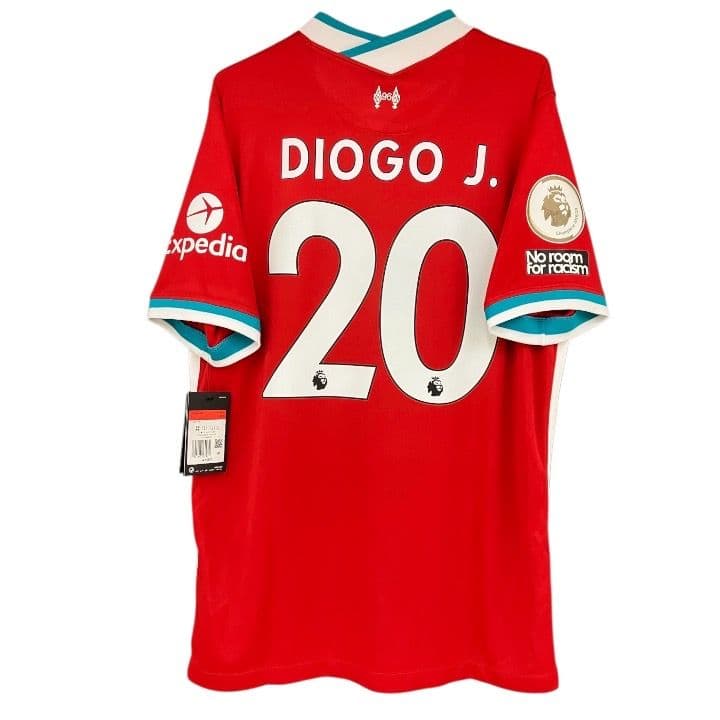 20-21 リバプール　ディエゴ・ジョタ　オフィシャル　フルパッチユニフォーム