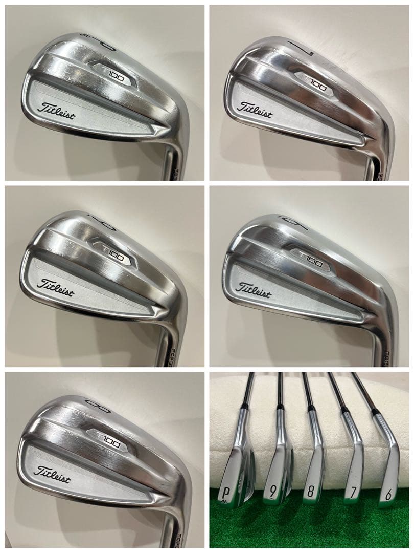 Titleist タイトリスト T100 2021 アイアン 5本 105T S