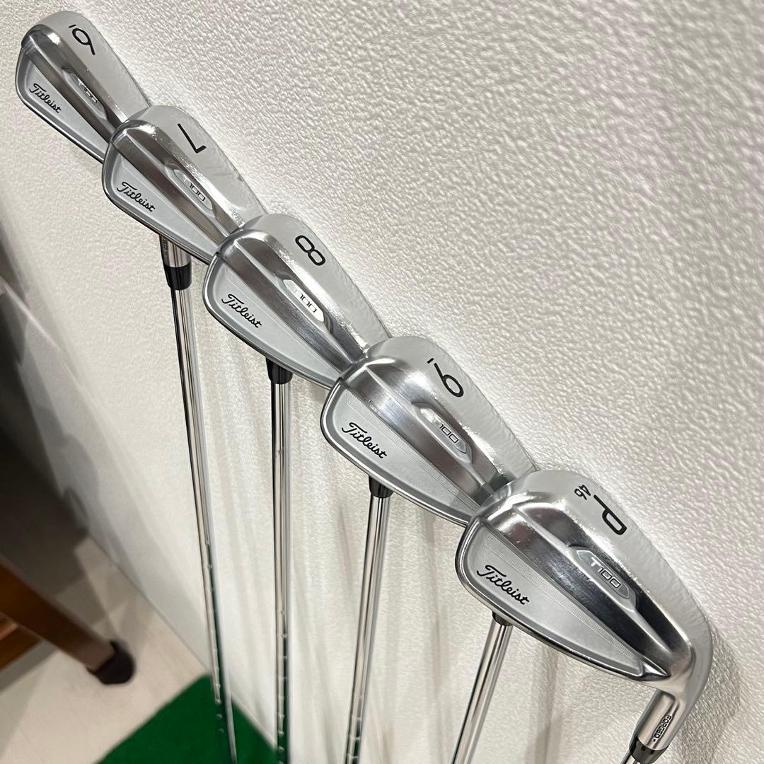 Titleist タイトリスト T100 2021 アイアン 5本 105T S
