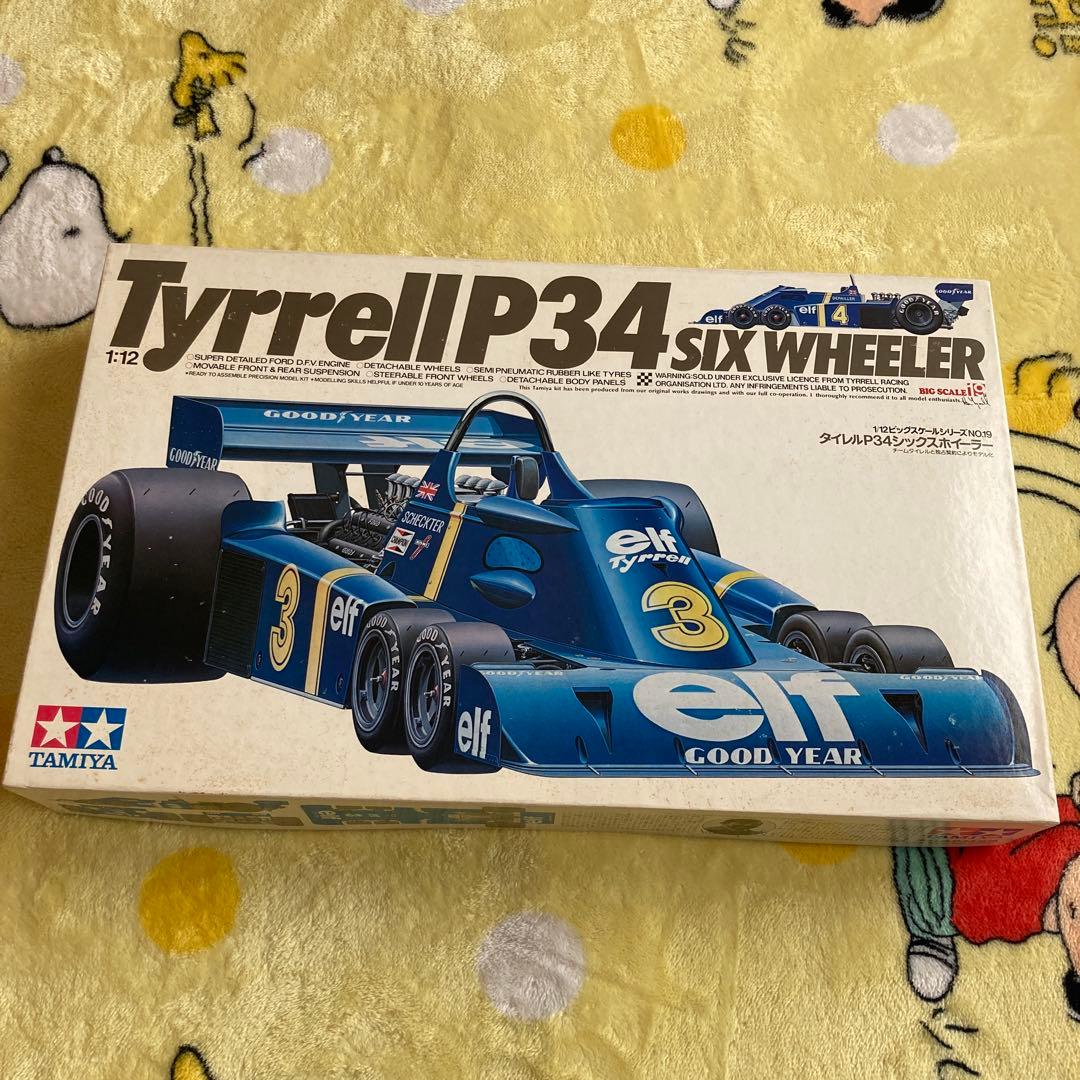 Tamiya Tyrrell ティレルP34 6輪 1/12 タイレルP34