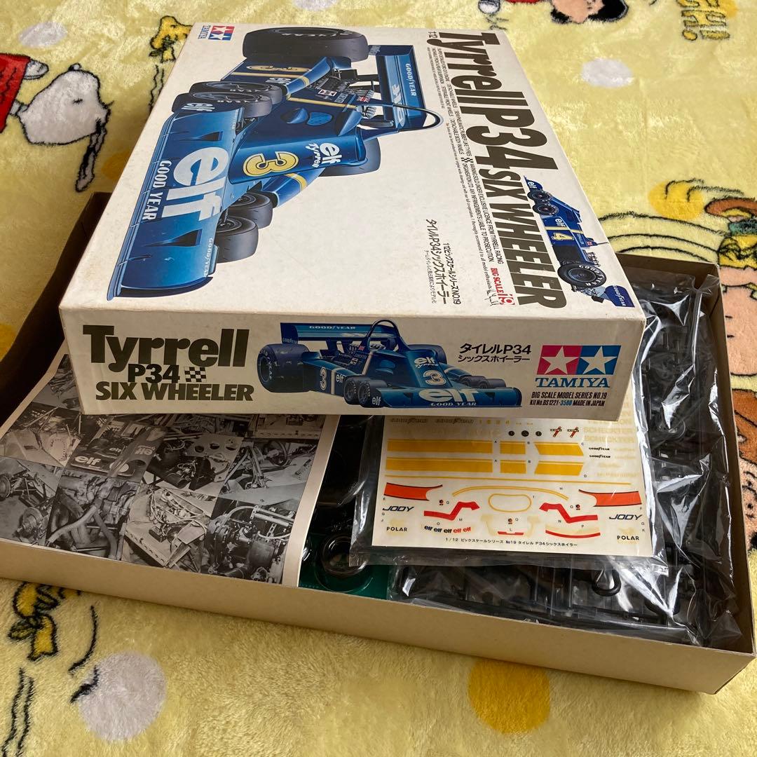 Tamiya Tyrrell ティレルP34 6輪 1/12 タイレルP34