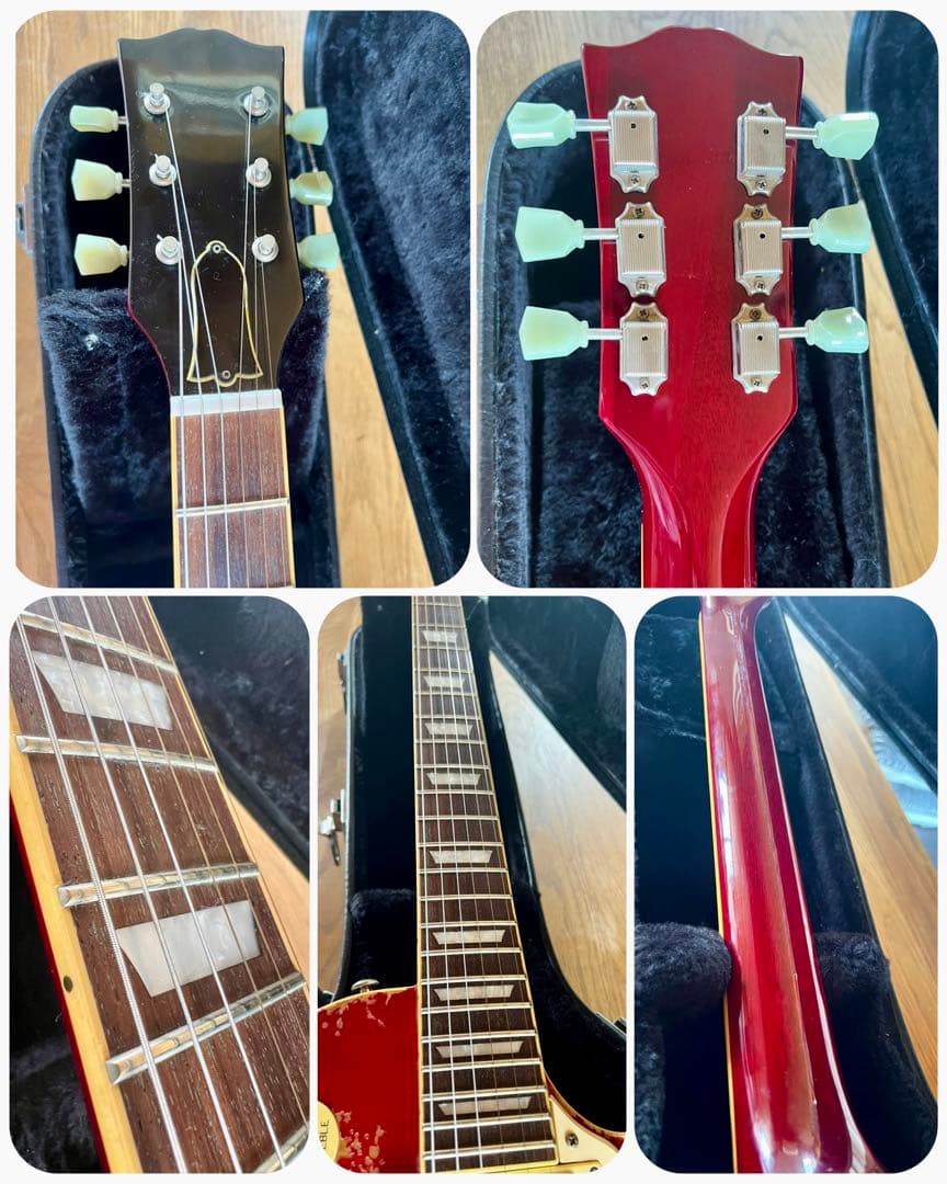 ハードエイジド ギブソンレスポールスタンダードレプリカ/ フレイムメイプルトップ