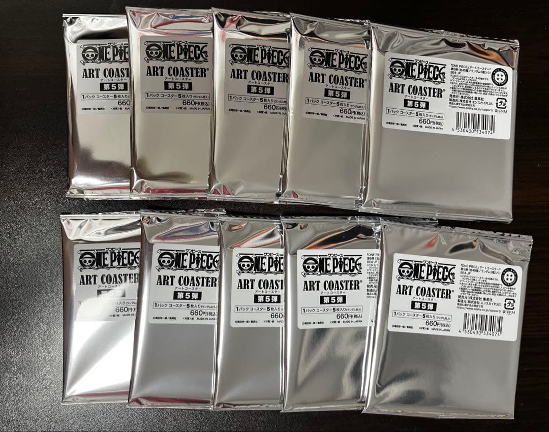 ONE PIECE アートコースター　ジャンプフェスタ 2026 10点セット
