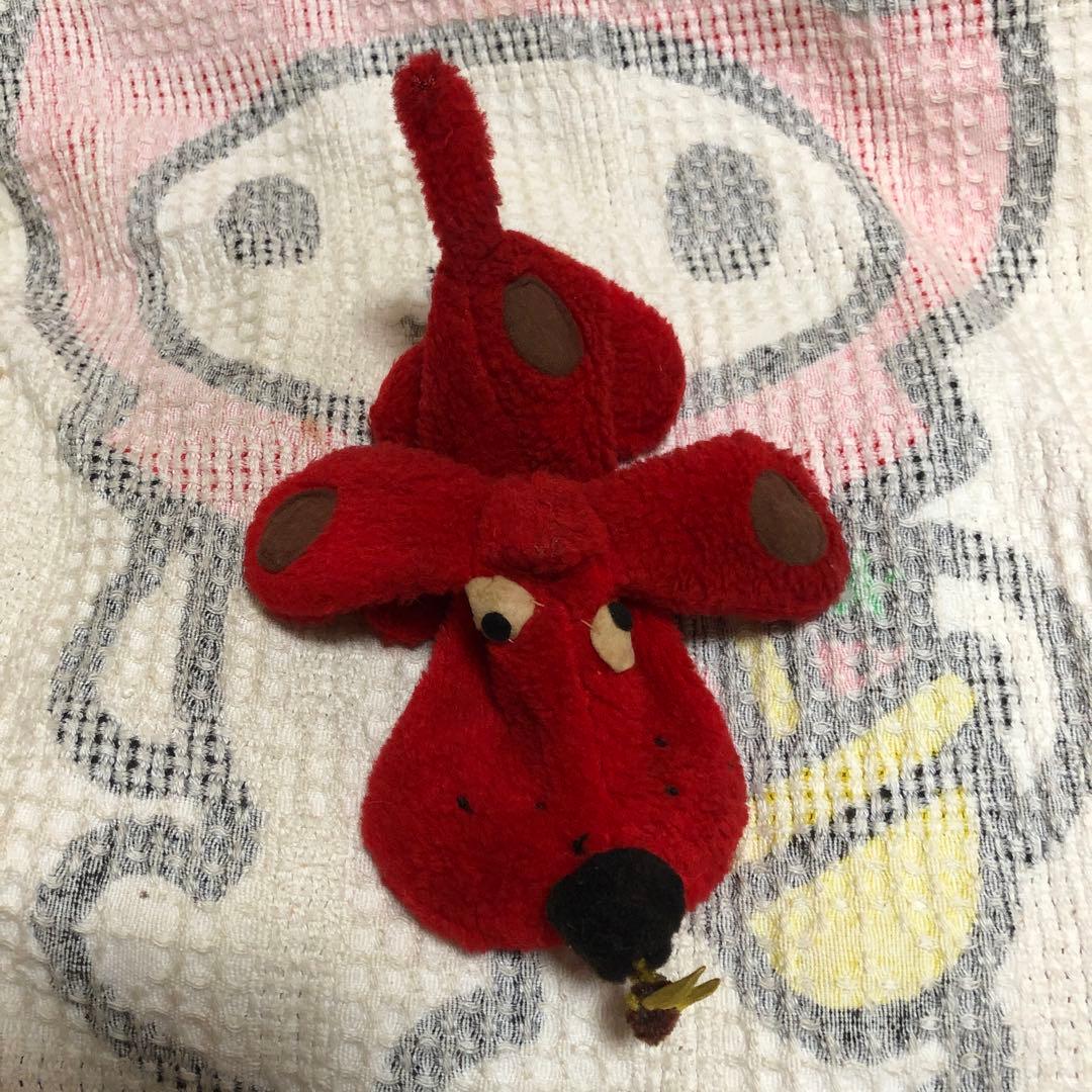 サンリオの初期　山梨シルクセンター　犬　ぬいぐるみ　昭和レトロ　ヴィンテージ