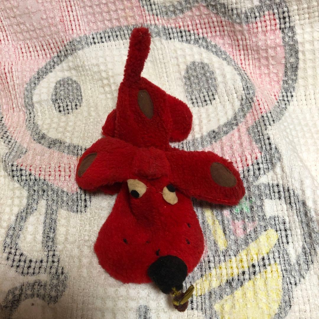 サンリオの初期　山梨シルクセンター　犬　ぬいぐるみ　昭和レトロ　ヴィンテージ