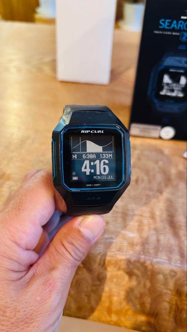 Rip Curl Search GPS 2 青　サーフィン　防水腕時計