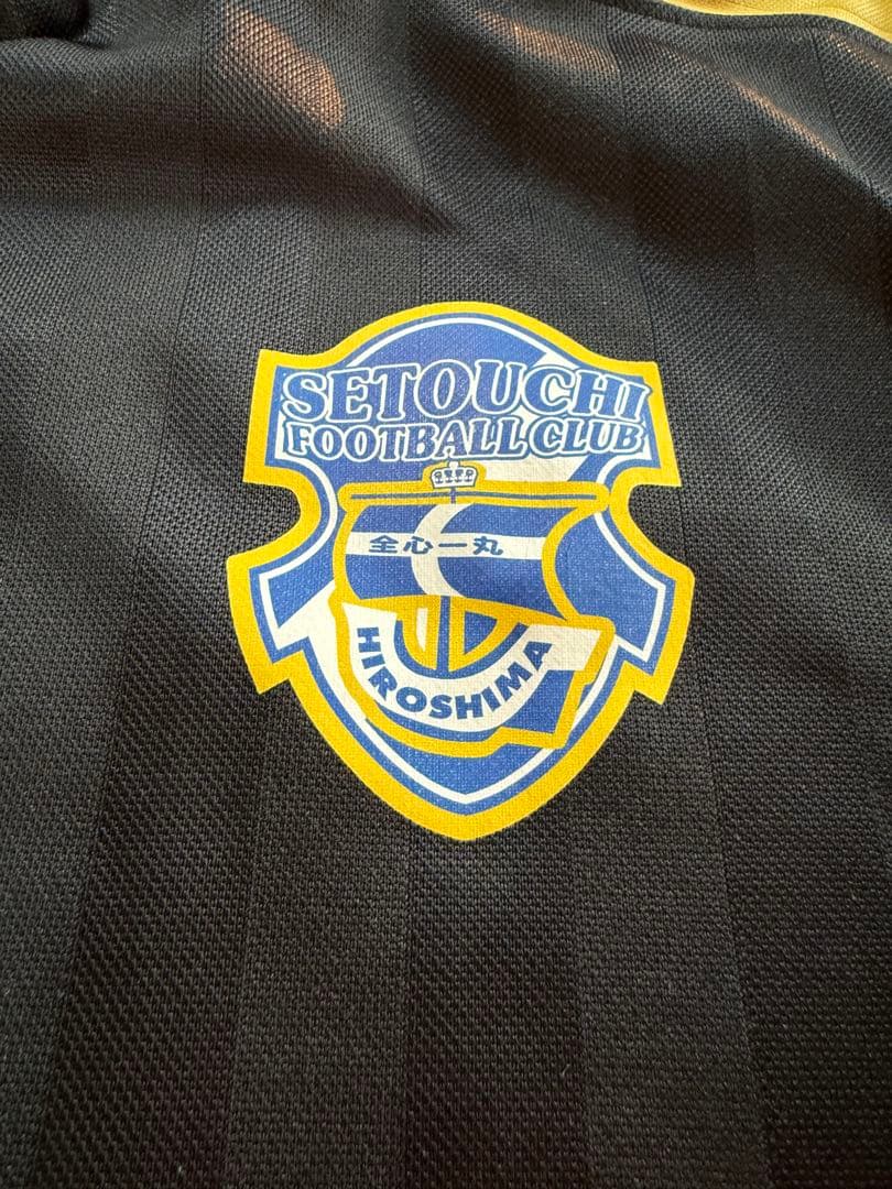黒金瀬戸内高校サッカー部ジャージ3点セット