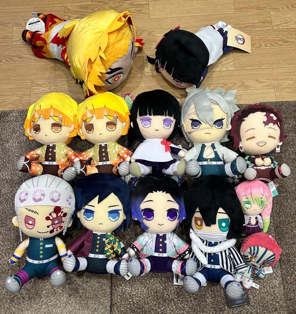 鬼滅の刃 BIGぬいぐるみ 寝そべり ともぬい　など13体セット