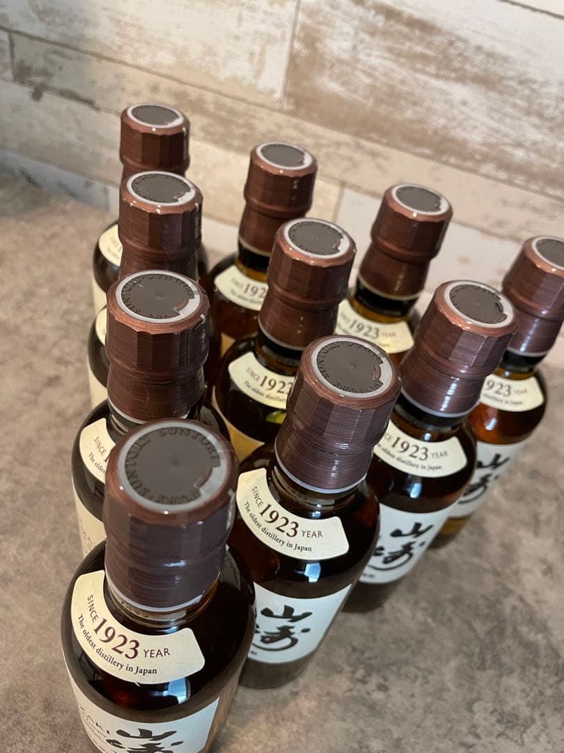 山崎ウイスキー 180ml 10本　新品未開封