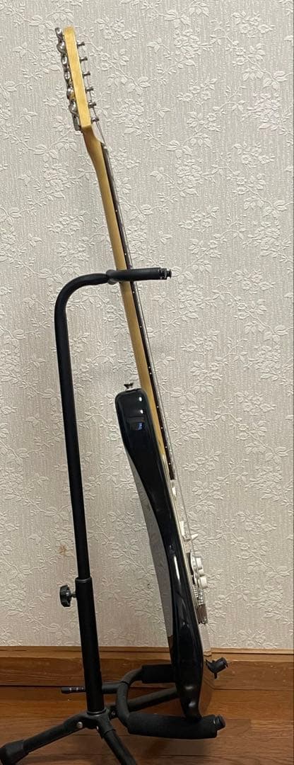 FERNANDES エレキギター ブラック ストラトキャスタータイプ