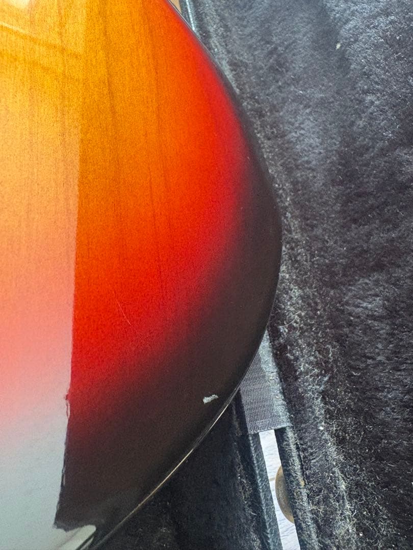 エレキベース サンバースト、べーす