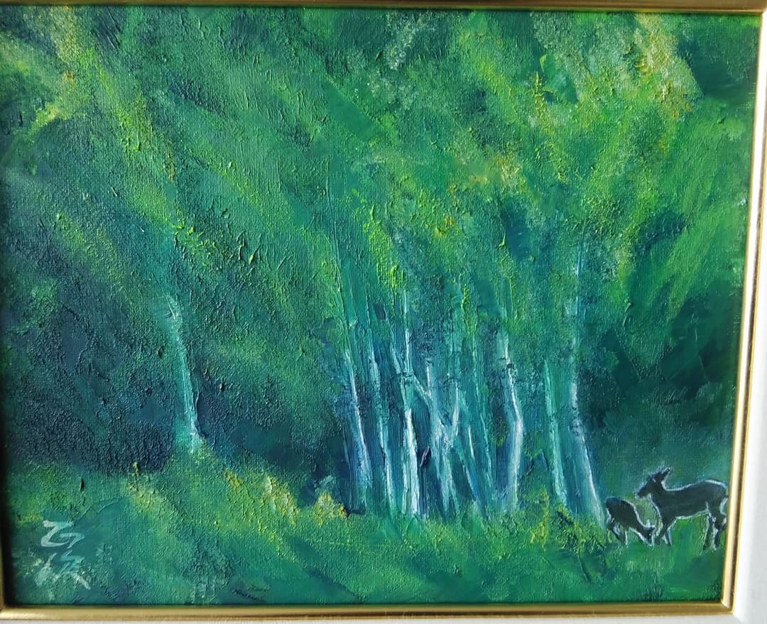 #絵画 #油絵 #風景画