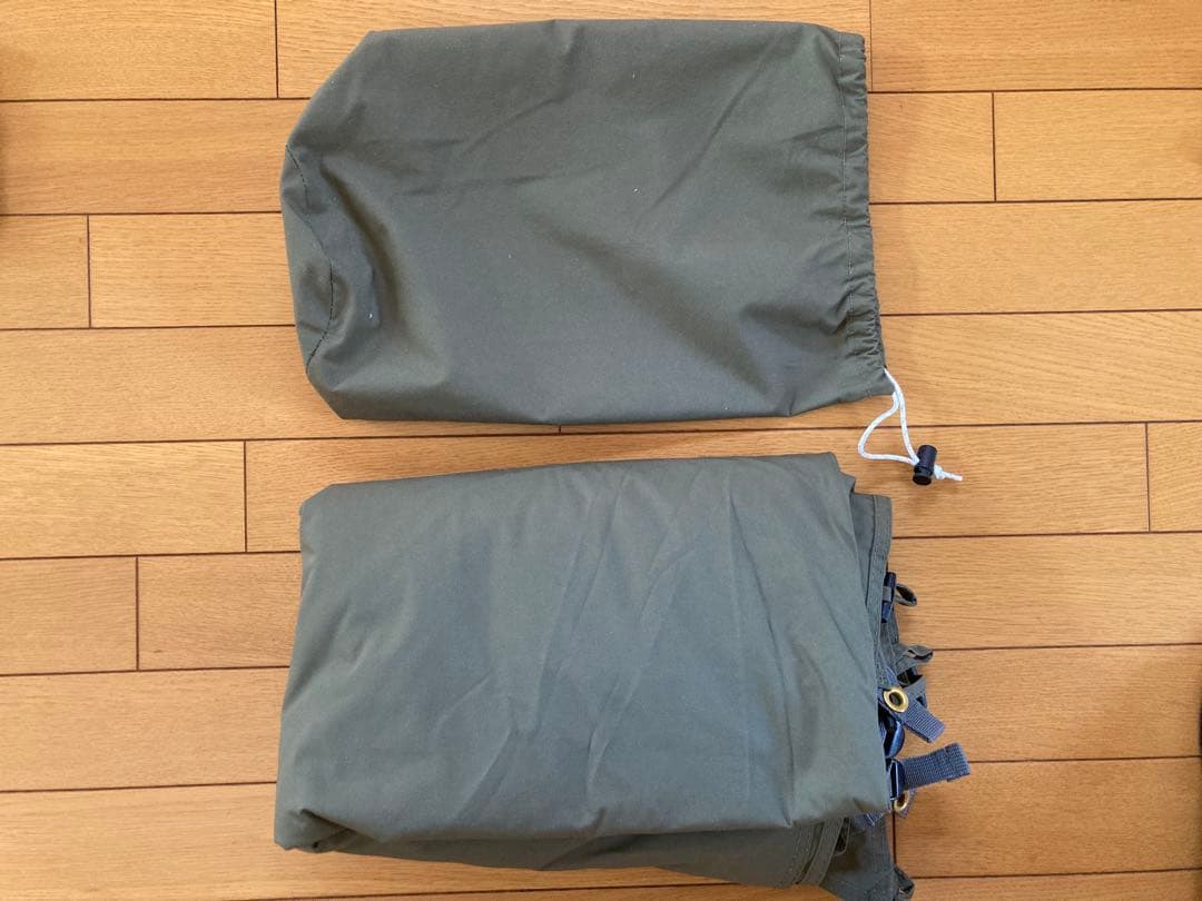 バンドックソロベースEX フタマタポール×2本 前幕