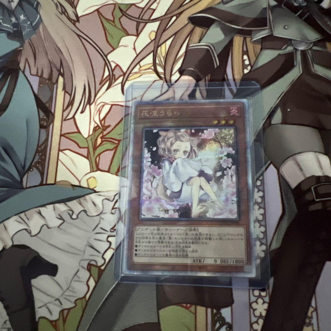 ゴ*ベ様 遊戯王OCG 灰流うらら 絵違い 25thシク 管理N-5