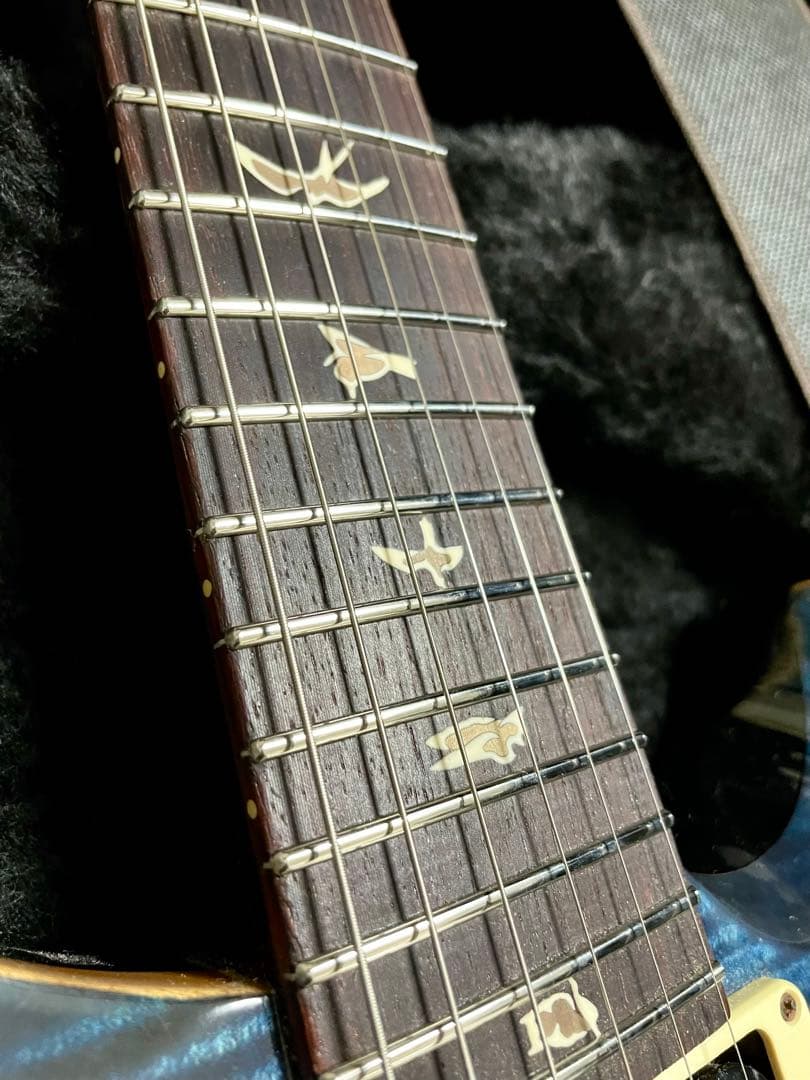 ギター PRS custom24 10TOP whaleblue