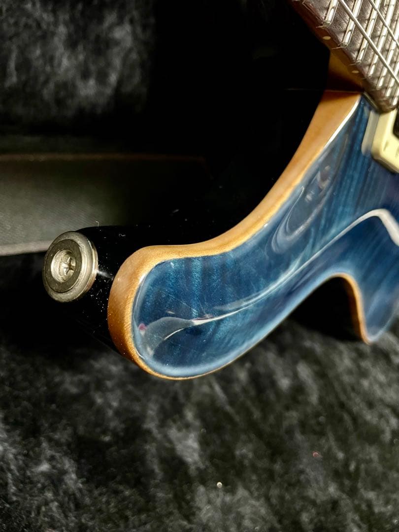 ギター PRS custom24 10TOP whaleblue