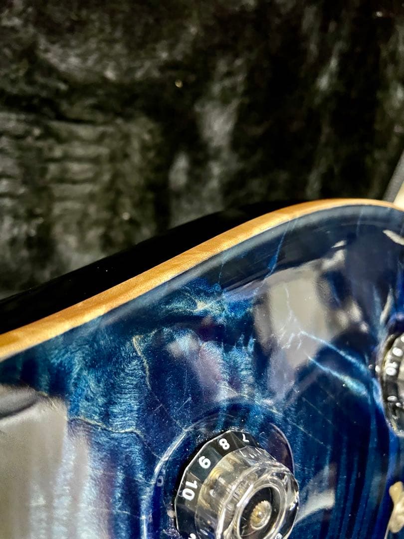 ギター PRS custom24 10TOP whaleblue