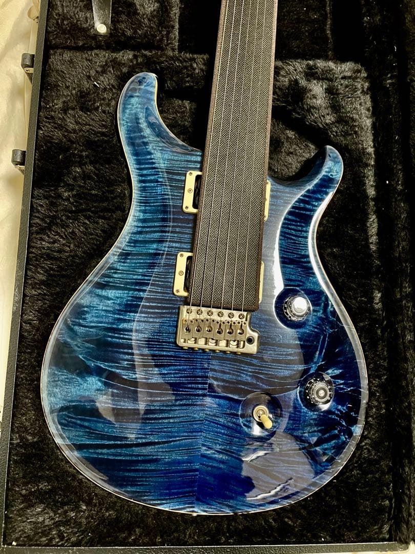 ギター PRS custom24 10TOP whaleblue