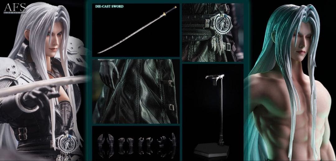 新品未開封　セフィロス　1/6 フィギュア　ff7 AFX 検　gametoys