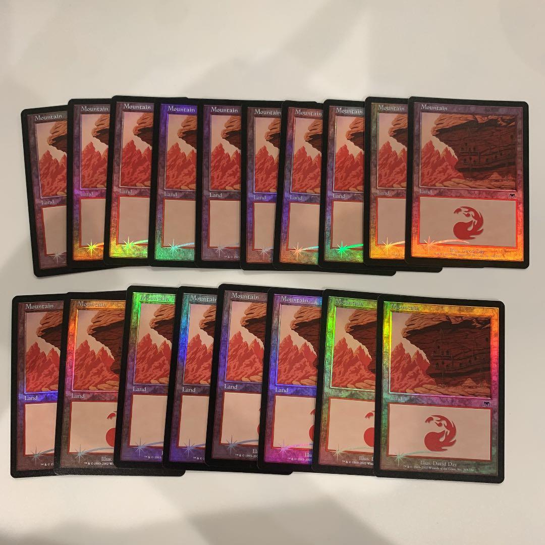 MTG オンスロート　山　foil 英語18枚　値下げ