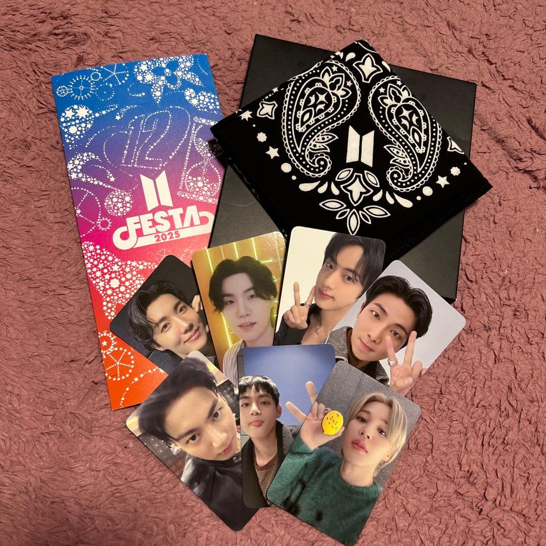 BTS FESTA ARMY ZONE バンダナ➕トレカ