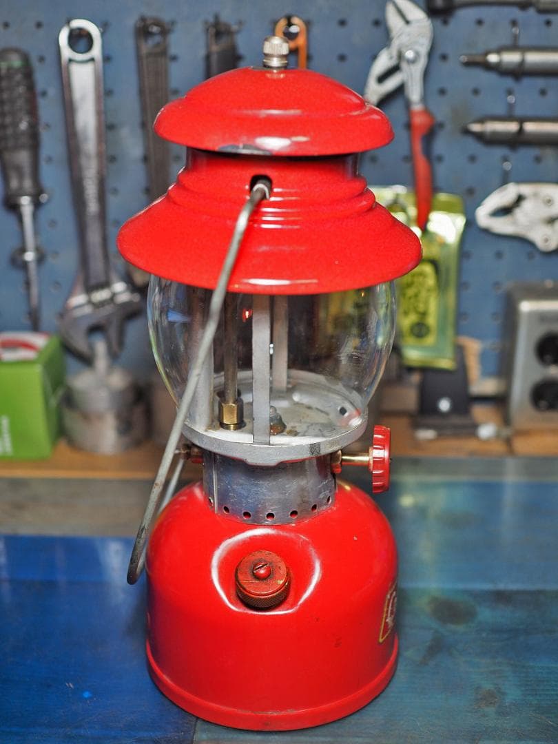 燃焼絶好調1958年7月 コールマン 200A ランタン（イエローボーダーu20