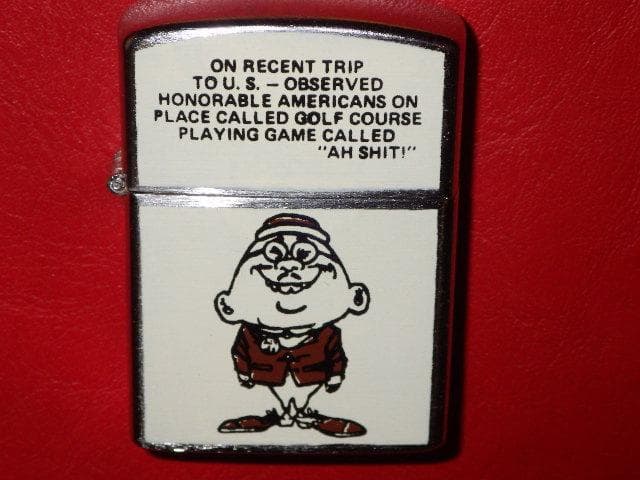 60’S★Nesor★ああ、クソっ！と叫ぶゲーム★オイルライター★ビンテージ★