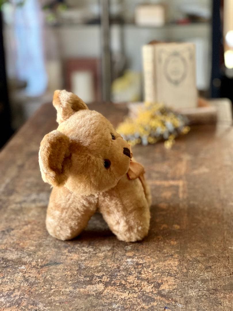 ヴィンテージ　くまのぬいぐるみ　熊　テディベア　アンティーク　レトロ　古道具