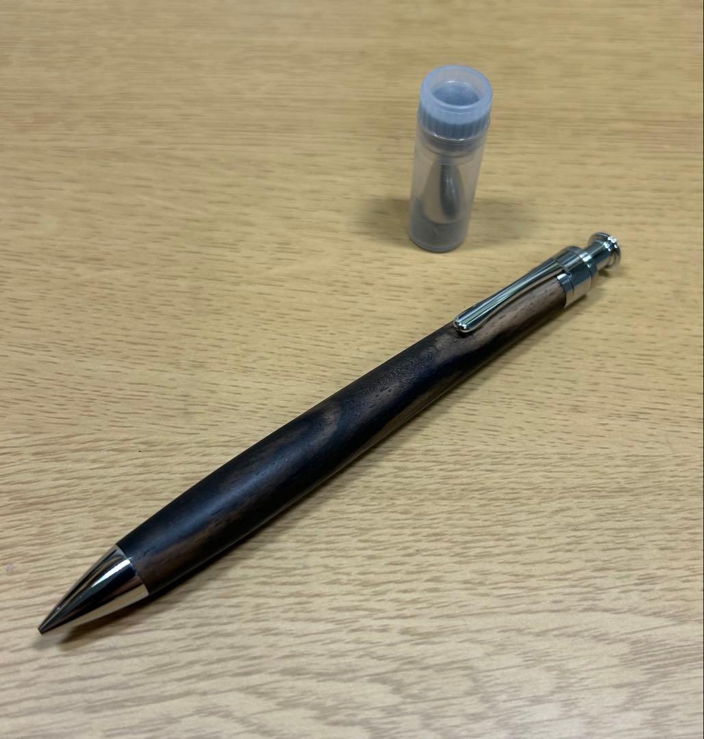 【最終値下げ】工房楔　黒柿　0.5mmシャープペンシル
