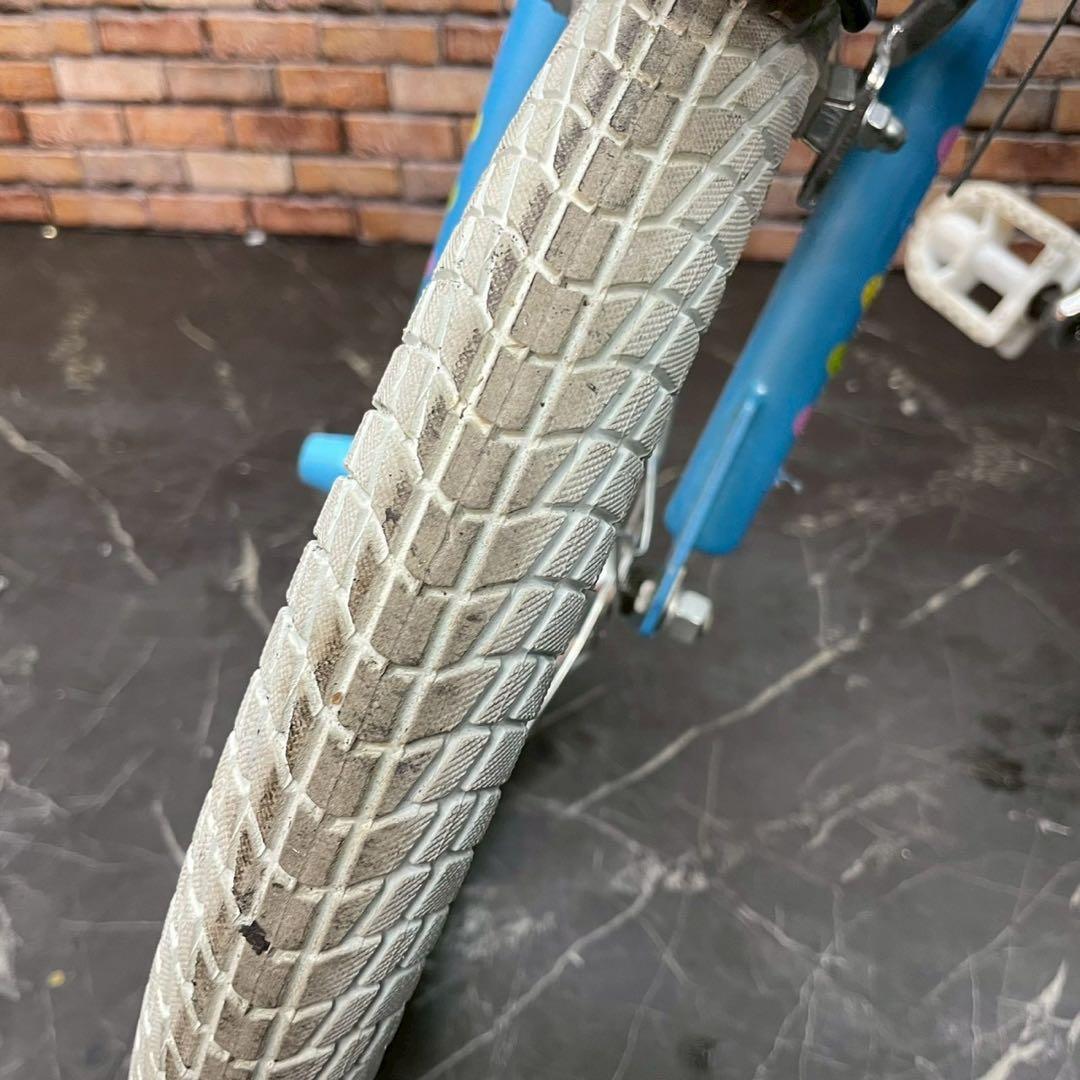 【85】子供用自転車 子供車 DUALLY GIRL! 水色 16インチ