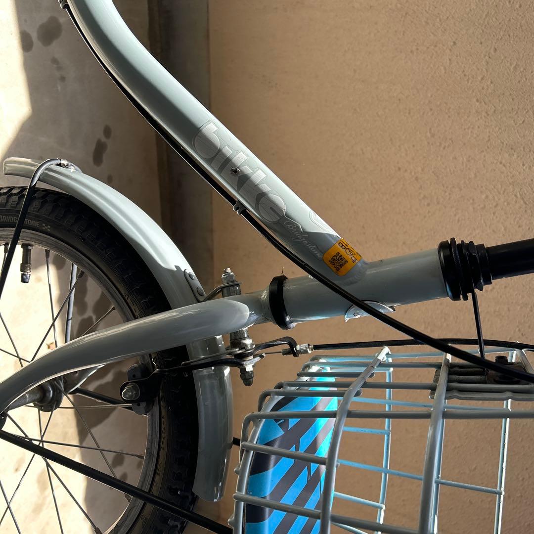 bikke 16インチ　自転車　 ブリヂストン　補助輪付き　子ども