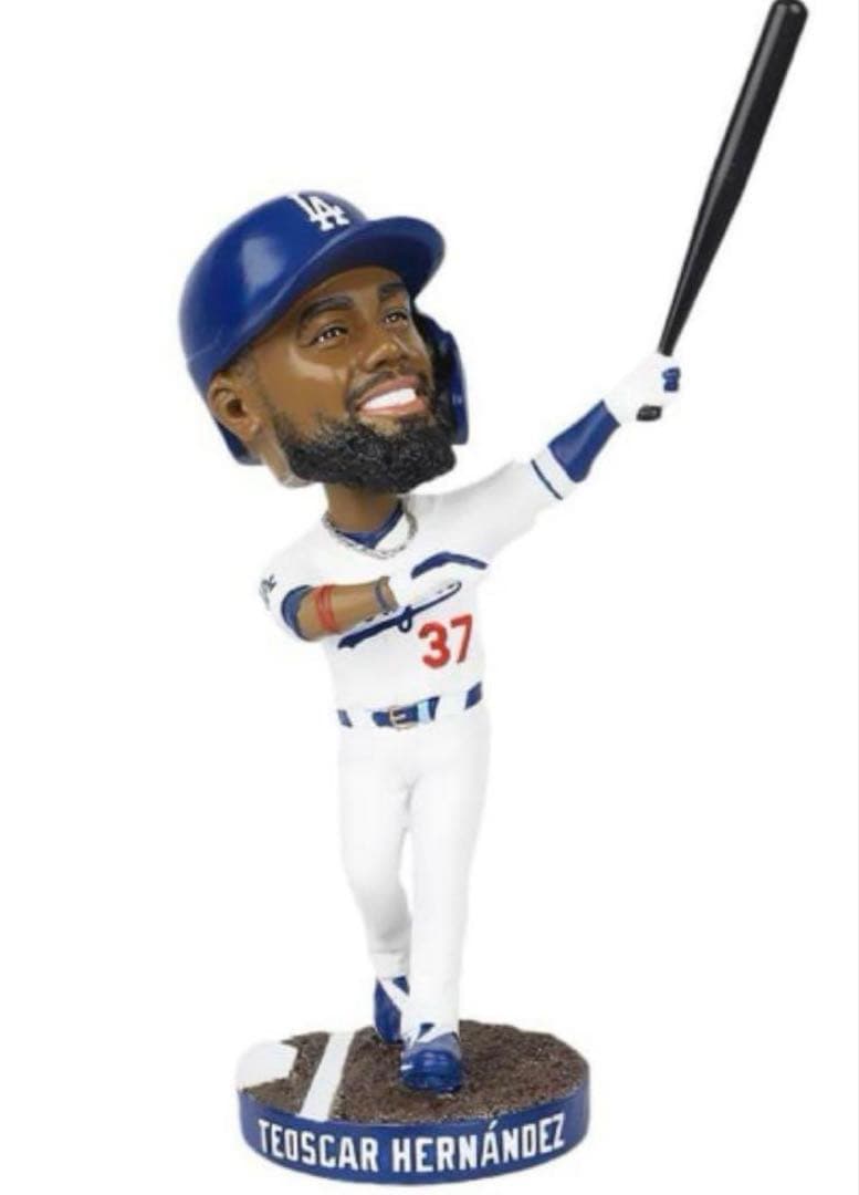 ドジャースのテオスカーヘルナンデス 人気ボブルヘッド【新品・未使用】