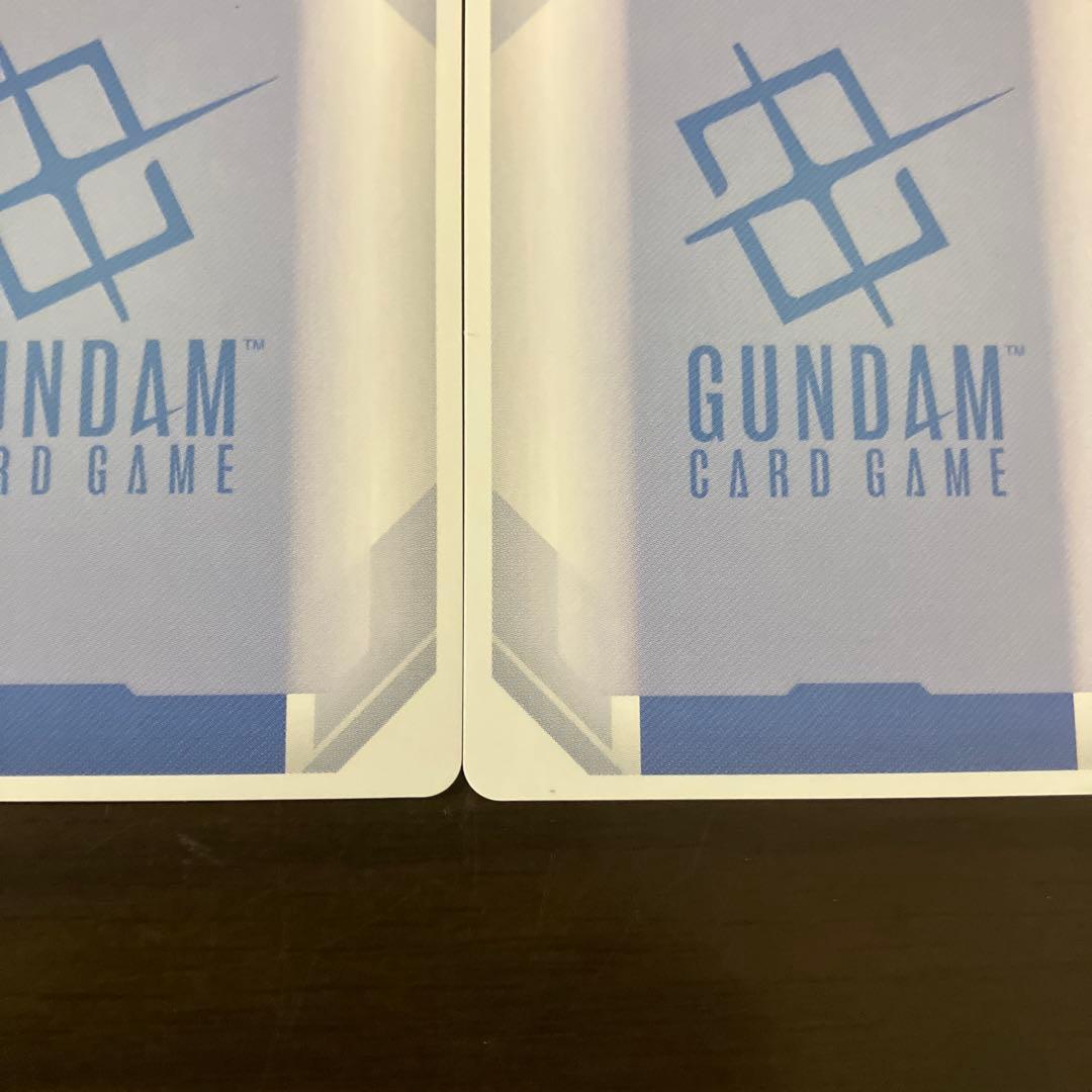 ガンダムカードゲーム　覚悟の表れ レアリティU＋