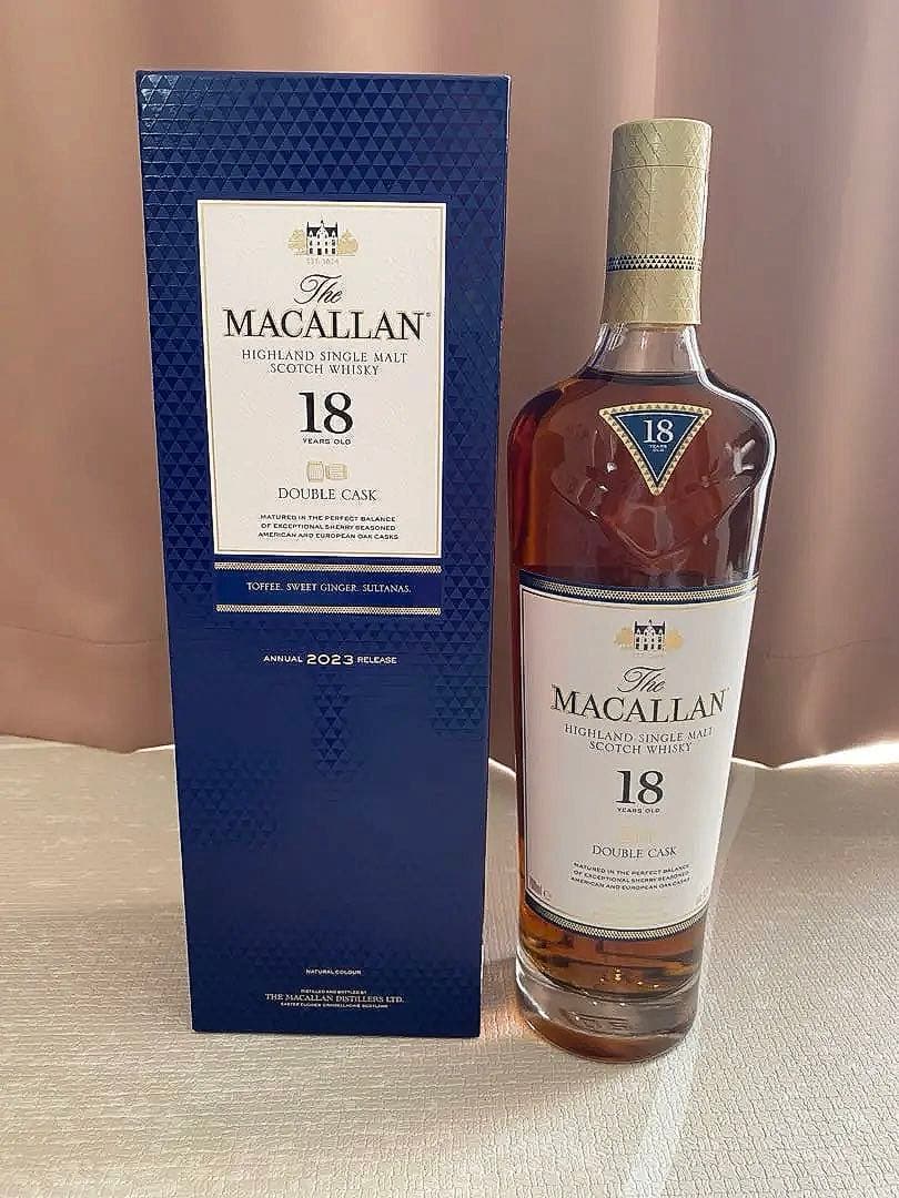 【新品未開封】ザ・マッカラン ダブルカスク 18年 700ml