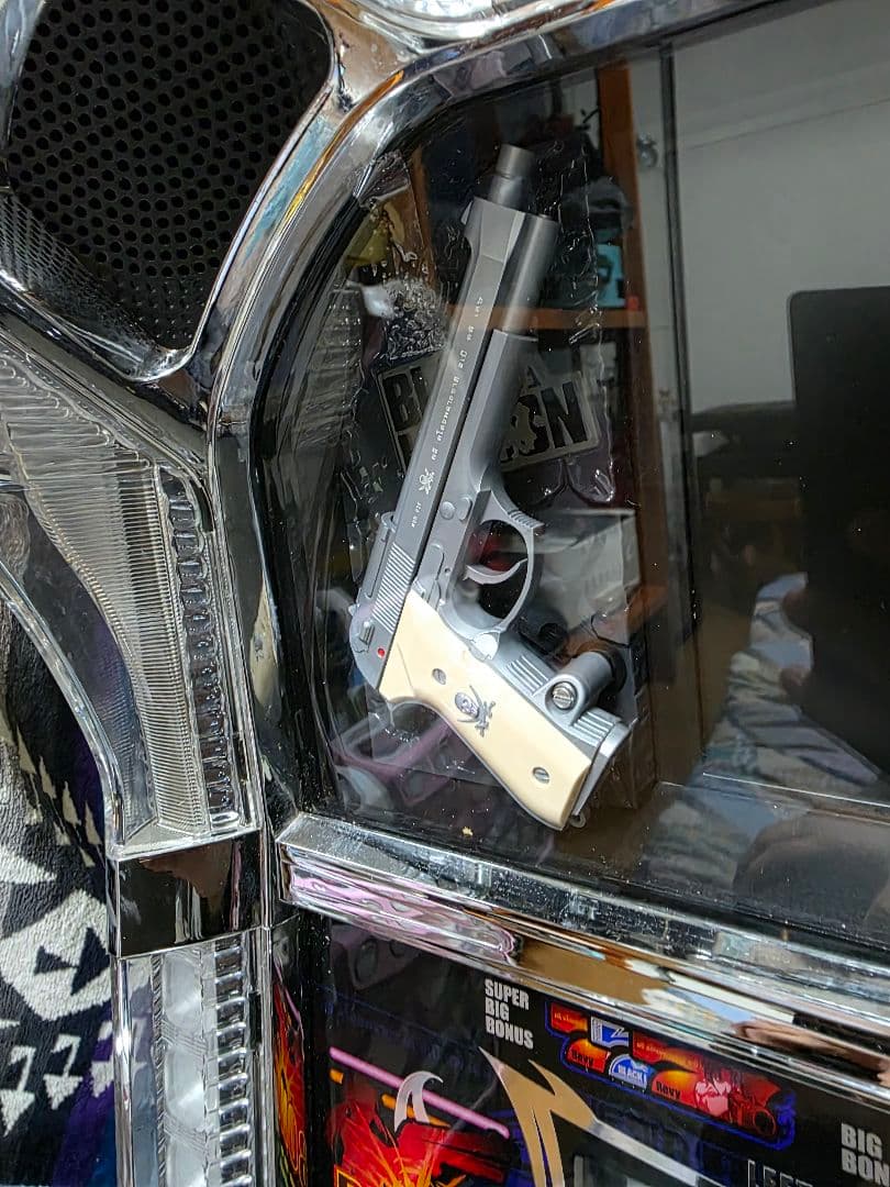 パチスロ実機　ブラックラグーン 初代　家庭用変更済